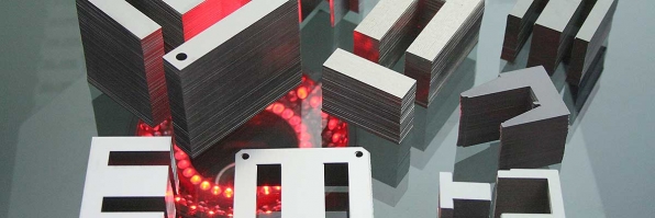 EI lamination cores for transformers - low-waste
